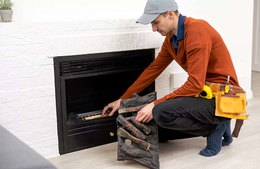 Wood Fireplace Repair in University Park, TX